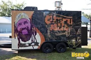 NEW - Kitchen Food Concession Trailer with Fire Suppression System for Sale in Mississippi!