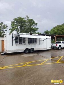 2022 8.5' x 28' Kitchen Food Trailer with Bathroom for Sale in Mississippi!