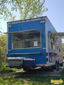 Custom Built 2020 - 8.5' x 24' Kitchen Food Concession Trailer with Bathroom for Sale in Missouri!