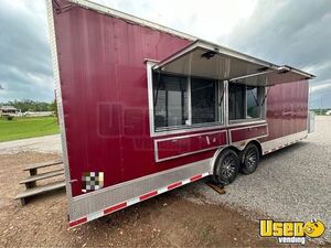 Custom Built Cynergy 2019 8.5' x 26' Kitchen Food Concession Trailer with Pro-Fire System for Sale in Missouri!