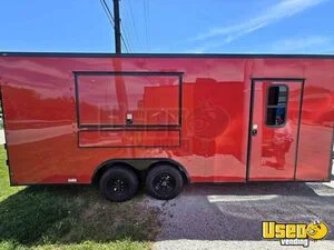 Like New - 8.5' x 20' - Kitchen Food Concession Trailer | Mobile Vending Unit + Pro Fire System for Sale in Missouri!