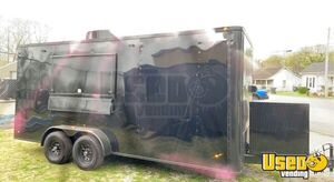 2022 7' x 18' Kitchen Food Concession Trailer with Pro-Fire Suppression for Sale in Missouri!