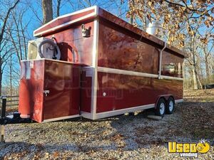 Like-New - 2023 8' x 20' Kitchen Food Concession Trailer with Pro-Fire Suppression for Sale in Missouri!