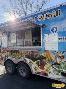 2023 8.5' x 12' Kitchen Food Concession Trailer with Pro-Fire System for Sale in Montana!