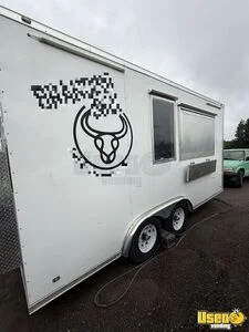 2022 8.5 x 16 Kitchen Food Concession Trailer with Fire Suppression System for Sale in Montana!