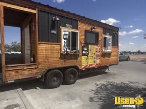 Like New 2024 - 8' x 26' Kitchen Food Concession Trailer with 6' Porch for Sale in Montana!