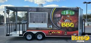 Like New - 2022 8.5' x 14' Freedom Kitchen Food Trailer with 6' Porch for Sale in Nevada!