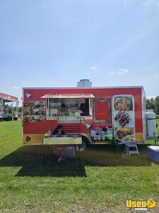 Like-New - 2023 8.5' x 16' Kitchen Food Concession Trailer with Pro-Fire Suppression for Sale in New Brunswick!