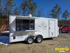 Well Equipped - 2022 8' x 17' Kitchen Food Concession Trailer for Sale in New Hampshire!