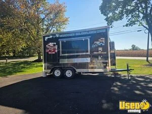 BRAND NEW 2025 8' x 14' Kitchen Food Concession Trailer with Pro-Fire System for Sale in New Jersey!