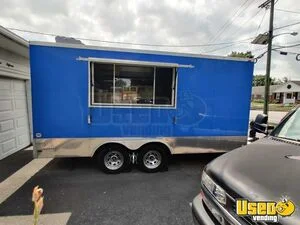 2016 - 8.5' x 16' Food Concession Trailer Mobile Kitchen w/ Pro Fire System for Sale in New Jersey!