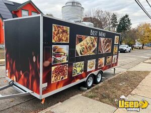 NEW - 2024 8.5' x 18' Kitchen Food Trailer | Food Concession Trailer for Sale in New Jersey!
