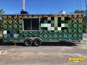 LIKE NEW 2021 - 8' x 24' Mobile Kitchen & BBQ Concession Trailer w/Pro-Fire Suppression for Sale in New Jersey!