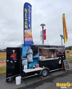 2024 - Quality Cargo 7' x 14' Food Concession Trailer | Mobile Food Unit for Sale in New Jersey!