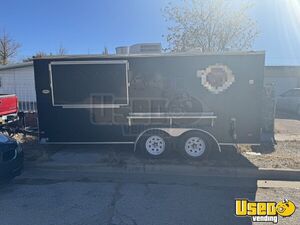 2013 7' x 15' Wells Cargo Kitchen Food Concession Trailer w/ 2001 Chevrolet 2500HD Truck for Sale in New Mexico!