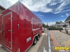 2017 8' x 16' Kitchen Food Concession Trailer with Fire Suppression System for Sale in New Mexico!