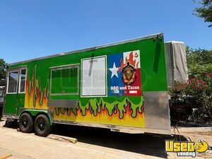 NEW - 8' x 24' LOADED 2023 Kitchen Food Trailer w/ Side Extractors, Fire Suppression & Porch for Sale in New Mexico!