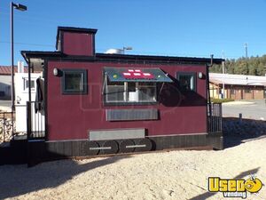 CUTE 2020 8' x 16' Custom Built Locomotive / Trolley Style Kitchen Trailer for Sale in New Mexico!