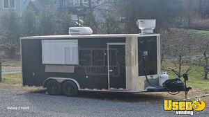 2023 8.5' x 22' Look Element Kitchen Food Trailer with Fire Suppression System for Sale in New York!