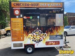 Custom Built - 2022  5' x 10' Gyros Shawarmas Food Concession Trailer for Sale in New York!