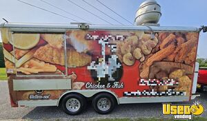 Turnkey - 2009 8' x 18' Wells Cargo Kitchen Food Trailer with Permits for Sale in New York!