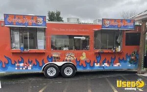 LOADED 2022 26' Mobile Kitchen Food Trailer | Concession Trailer for Sale in New York!