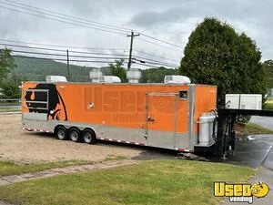 2013 -  8.5' x 32'  Kitchen Food Concession Trailer with Pro Fire System for Sale in New York!