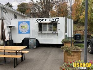 Loaded 2023 8' x 22' Kitchen Food Concession Trailer with Pro-Fire System for Sale in New York!