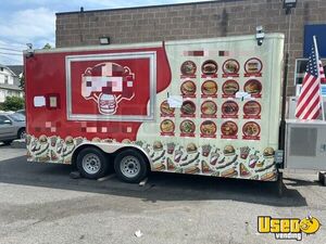 Newly Built 2022 Mobile Street Food Concession Trailer with Pro-Fire System for Sale in New York!