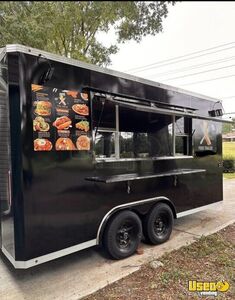 NEW - 2023 8' x 16' Kitchen Food Trailer | Food Concession Trailer for Sale in North Carolina!