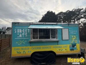 2022 8' x 14' Kitchen Food Concession Trailer with Fire Suppression System for Sale in North Carolina!
