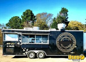 2024 8.5' x 24' Kitchen Food Concession Trailer with Fire Suppression System for Sale in North Carolina!
