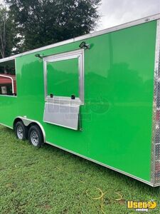 Like-New - 2023 8.5' x 20' Kitchen Food Concession Trailer with Porch & Pro-Fire Suppression for Sale in North Carolina!
