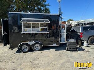 2022 7' x 14' Kitchen Food Trailer with Fire Suppression System for Sale in North Carolina!