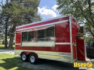 Well Equipped 2021 - 8' x 16' Kitchen Food Concession Trailer for Sale in North Carolina!