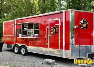 Like New - 2014 8.5' x 28' Freedom Kitchen Food Concession Trailer | Mobile Food Unit for Sale in North Carolina!
