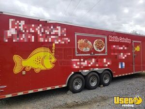 2018 8' x 30' Freedom Kitchen Food Trailer | Food Concession Trailer for Sale in North Carolina!