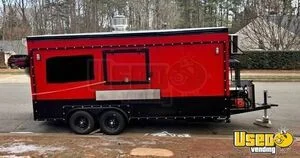 2025 8.5'  x 18' Food Kitchen Concession Trailer Mobile Vending Unit for Sale in North Carolina!
