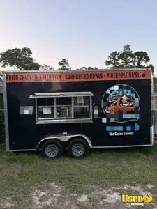 Well Equipped - 2019 7' x 16' Cargo Mate Kitchen Food Concession Trailer for Sale in North Carolina!
