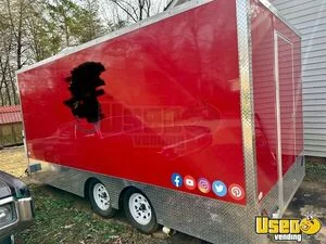 NEW! 2023 7' x 16' Kitchen Food Concession Trailer with Bathroom for Sale in North Carolina!