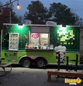 2021 - 8’ x 16’ Food Concession Trailer with 2022 Kitchen Build-Out for Sale in North Carolina!