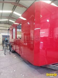 LIKE NEW - 2023 Kitchen Food Concession Trailer with 6' Enclosed Porch for Sale in North Carolina!