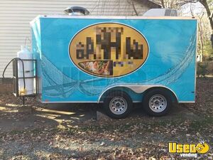 Like New 2021 - 8' x 16' Street Vending Unit - Food Concession Trailer for Sale in North Carolina!