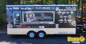 2025 8' x 20' Kitchen Food Concession Trailer with Pro-Fire System for Sale in North Carolina!