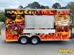 Like New - 2023 8.5' x 16'  Kitchen Food Trailer | Food  Concession Trailer for Sale in North Carolina!