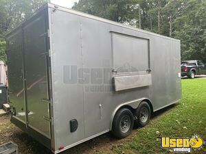 2022 8.5' x 18' Solar Powered Kitchen Food Trailer | Food Concession Trailer for Sale in North Carolina!