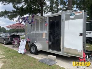 Like New - 2021 7' x 12' All Electric Kitchen Food Trailer | Concession Trailer for Sale in North Carolina!