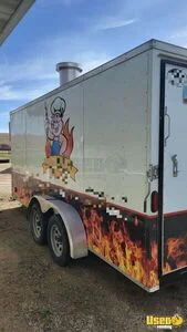 Used 2017 22' Food Concession Trailer Mobile Vending Unit for Sale in North Dakota!