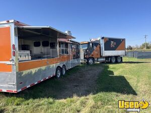 2014 Kitchen Trailer w/ Bathroom and Mack Cabover with Storage Box for Sale in North Dakota!