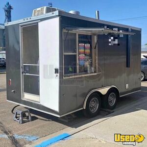 Turn Key - 2020 8' x 14' Kitchen Food Trailer with Fire Suppression System for Sale in North Dakota!